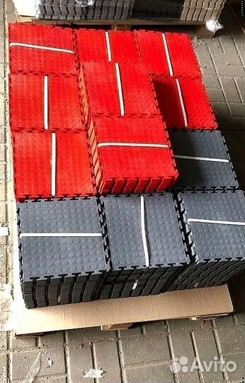 Модульная пвх плитка для гаража