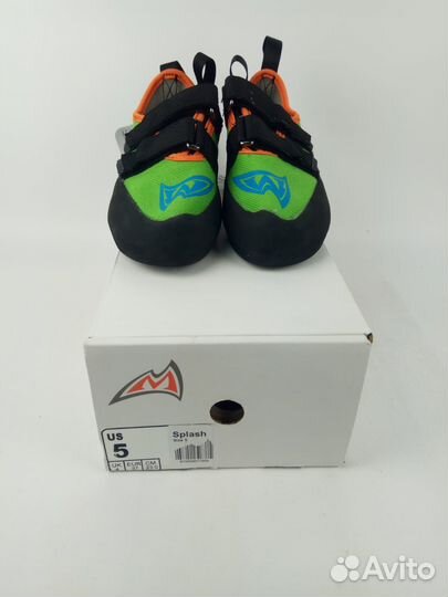 Туфли скальные MAD rock splash green