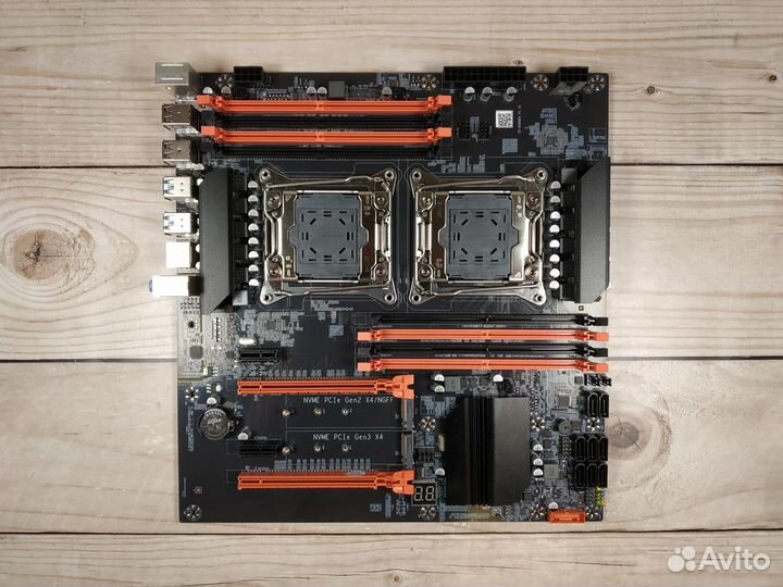 Комплект X99 Dual + E5 2690 v3 (2шт) +DDR4 32-128G