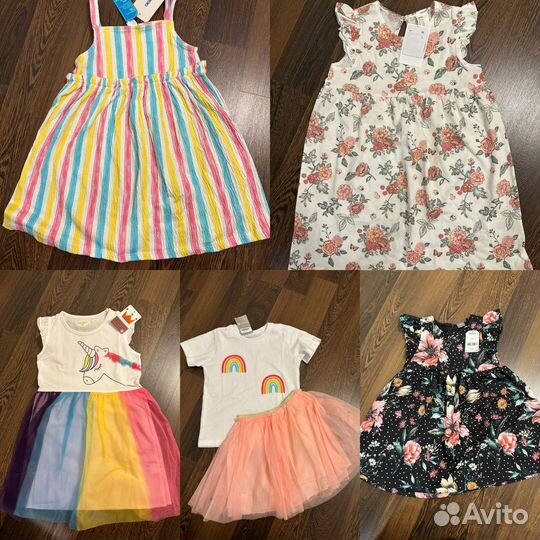 Платье next 104, HM 104, waikiki 110