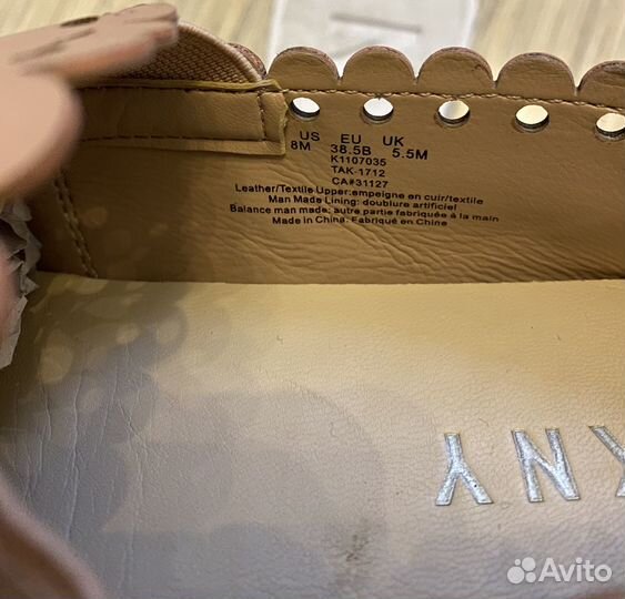 Слипоны dkny, размер 38,5