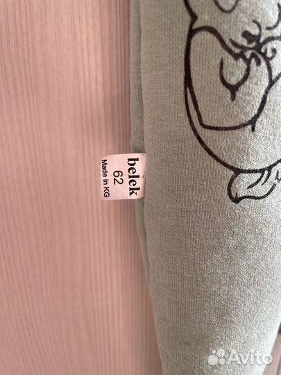 Детский флисовый комбинезон