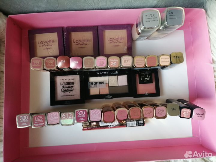 Помада лореаль, мейбелин