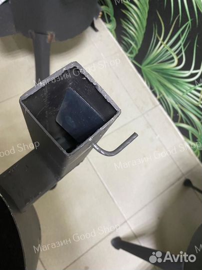 Печь под казан 6-8л с трубой