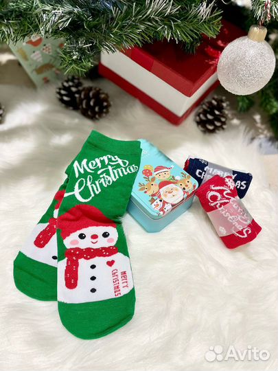 Набор Новогодних носков/Подарочный набор