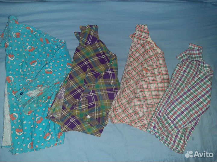 Рубашки на возраст 4-6лет