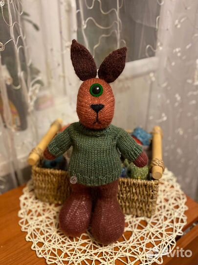 Вязаные игрушки ручной работы