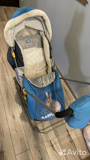 Коляска санки Ника 7-2