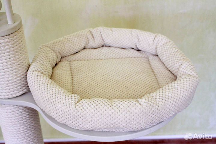 Когтеточка для кошек, столбик 1м 25 см