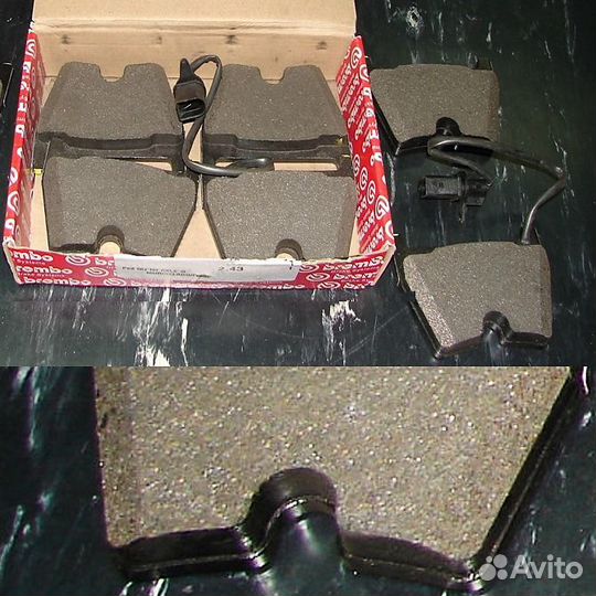 Тормозные колодки передние для Lamborghini