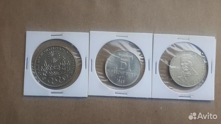 Серебряные монеты Германии