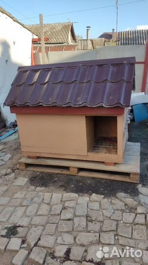 Будка для собаки утепленная