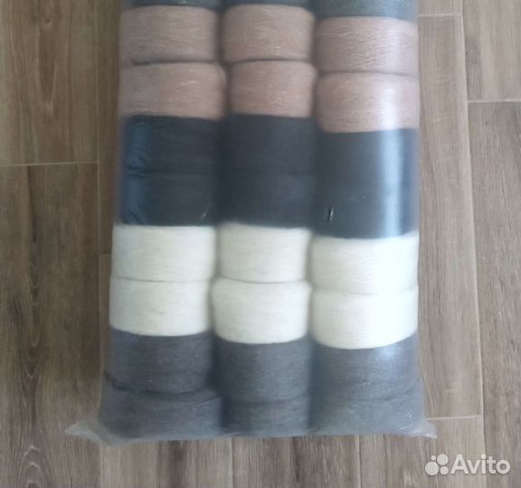 Рассказовская шерстяная пряжа