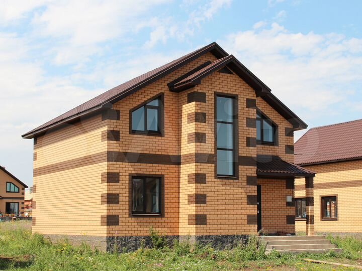 Коттедж 126 м² на участке 6 сот.