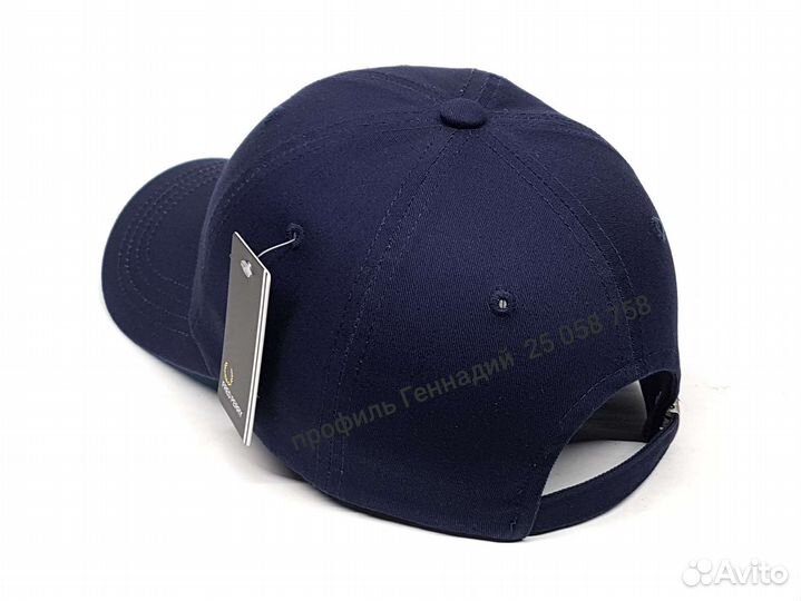 Кепка бейсболка Fred Perry (blue/blue)