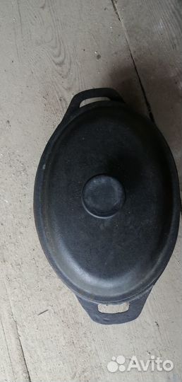 Утятница чугунная СССР