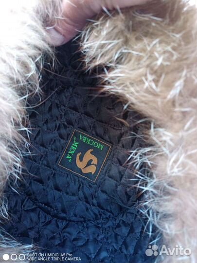 Шапка натуральный мех