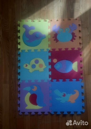 Детский коврик пазл