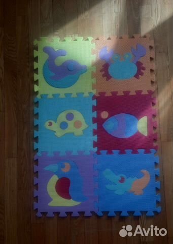 Детский коврик пазл