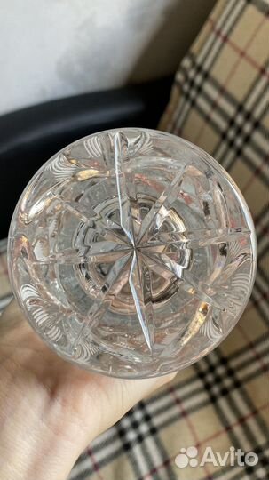 Ваза хрусталь Бронь до 22.08
