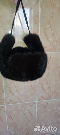 Норковая шапка мужская