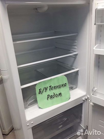 Холодильник бу маленький Атлант 141см белый гарант