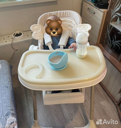 Стульчик для кормления happy baby