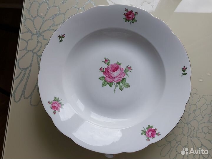 Блюдо фарфоровое ГДР большое