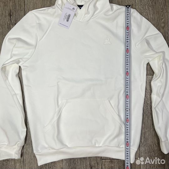 Толстовка Худи Le Coq Sportif Hoody 2021523 White