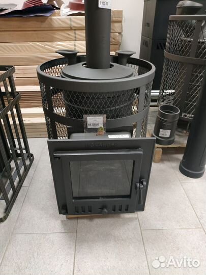 Чугунная печь для бани