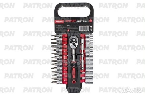 Patron Набор инструментов 28 пр: 1/4 inch, 4-13