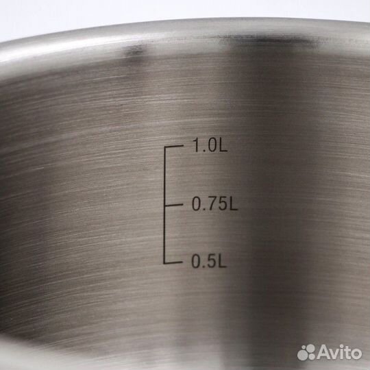 Ковш без крышки 'Общепит', 1,5 л, d16 см, h8 см, м