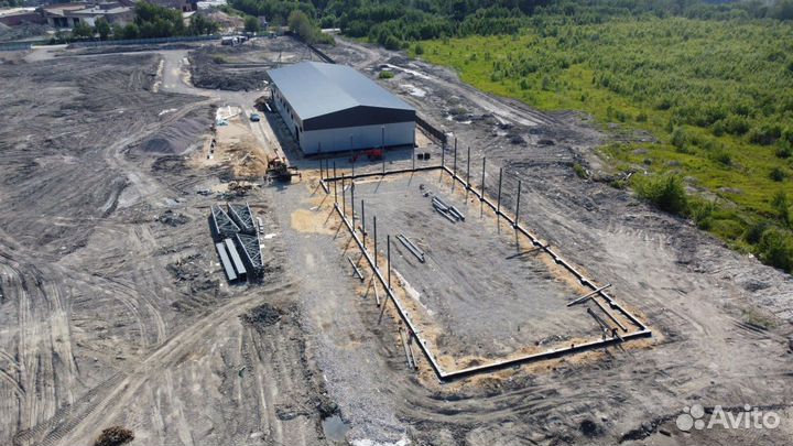 Каркас ангара под ключ 24 * 42