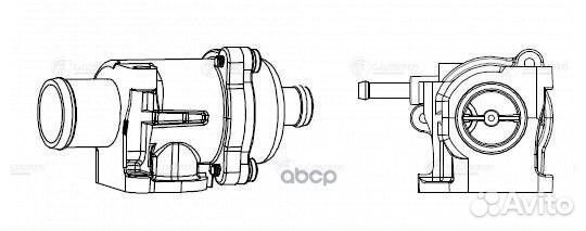 LT 0104 термостат LADA 2190 Granta 10, Datsun