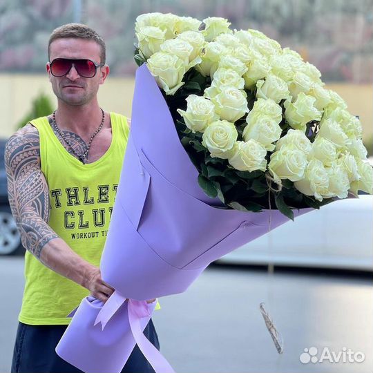 Длинные розы 70см доставка 101роза с доставкой