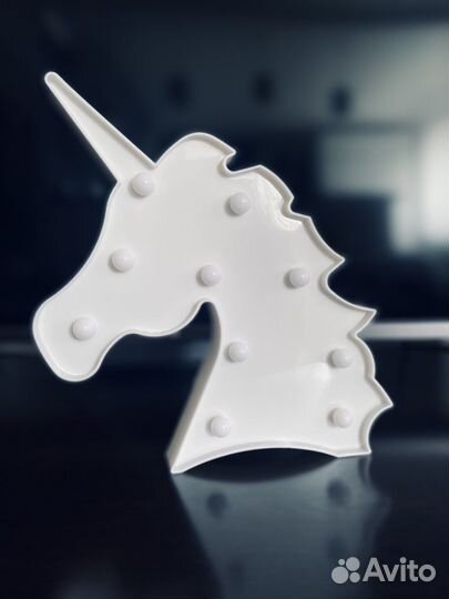 Светильник ночник Единорог