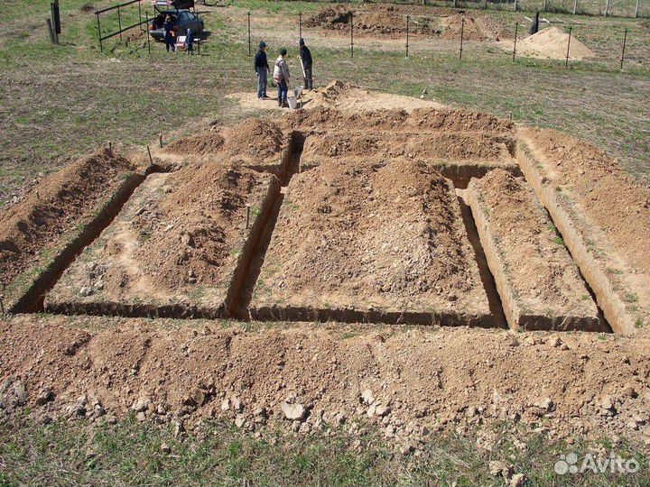 Услуги мини экскаватора и бобкета