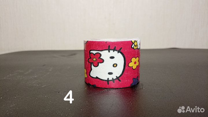 Кинезио тейп с крутыми принтами 5см х 5м