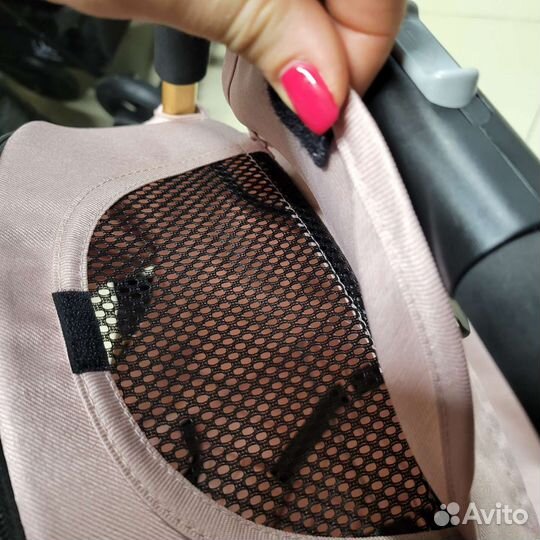 Коляска Comfy Go перламутровая роза