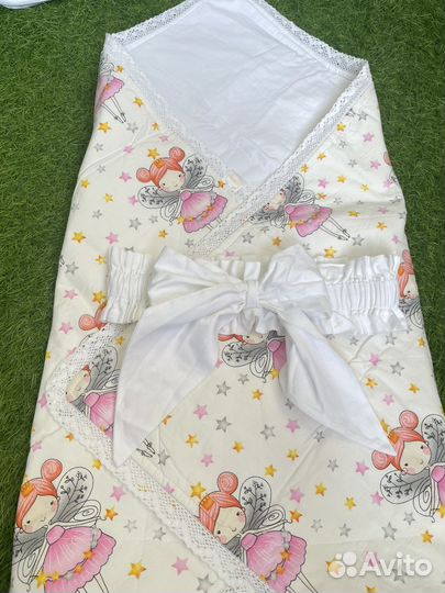 Конверт одеяло на выписку