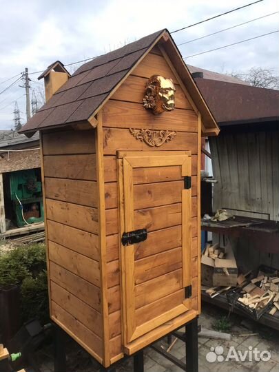 Шкаф коптильня для холодного и горячего копчения