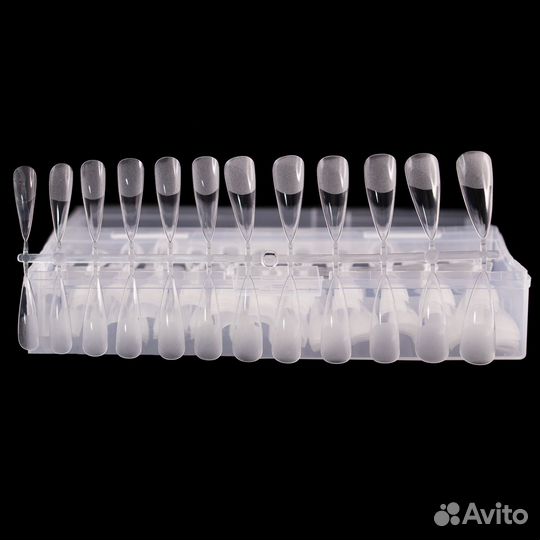 Гелевые типсы, форма 