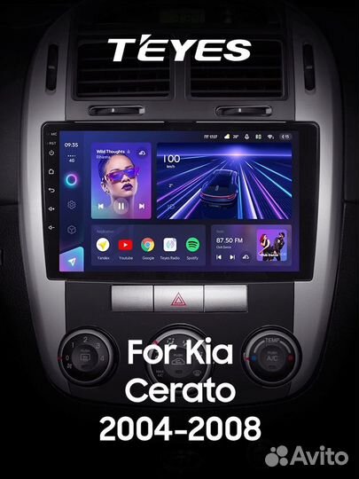 Магнитола на Kia Cerato 2004-2009