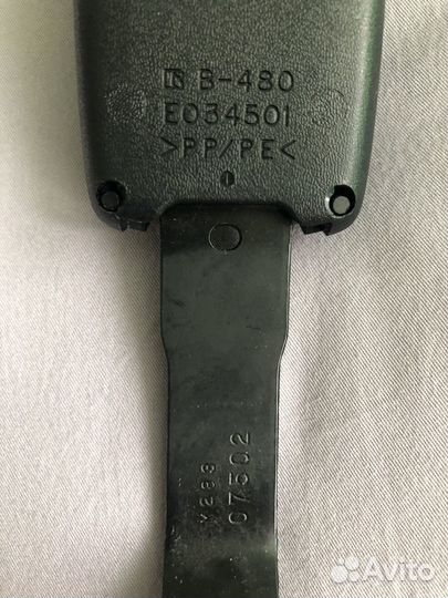 Замок ремня безопасности Mitsubishi Lancer X