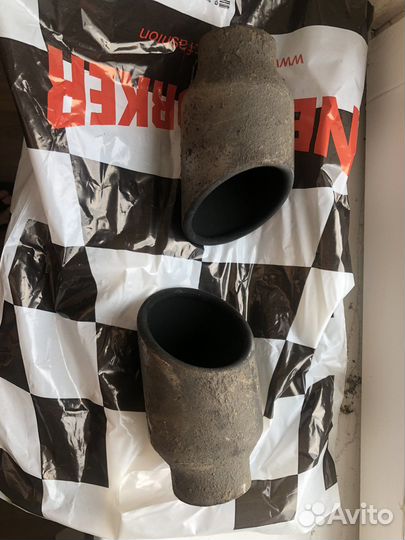 Насадка на глушитель audi