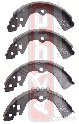 Колодки тормозные барабанные задние AKS-1170 AK