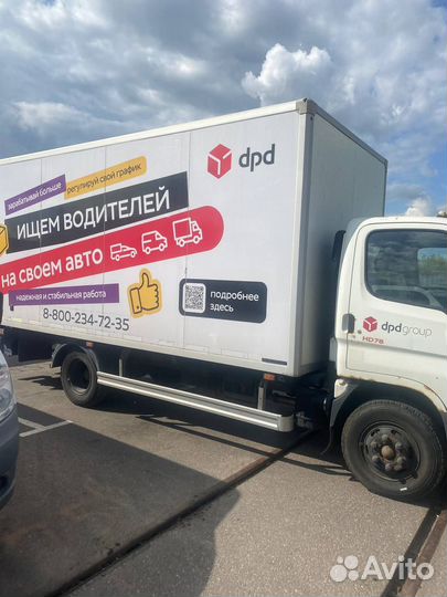 Водитель на личном грузовом автомобили