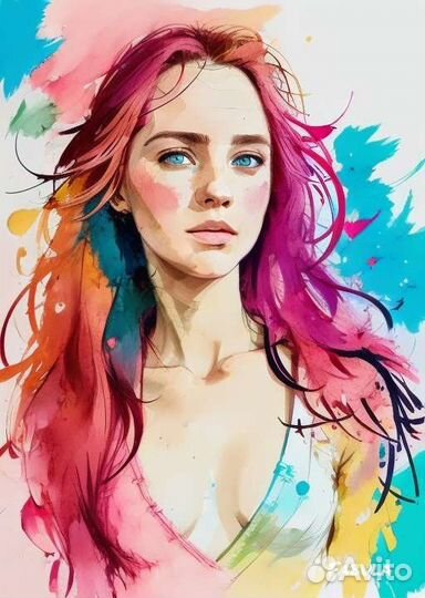 AI художник, рисую изображения в нейросетях