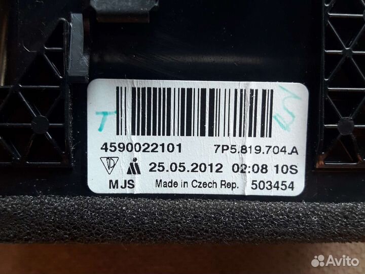 Дефлектор передний правый Porsche cayenne 958