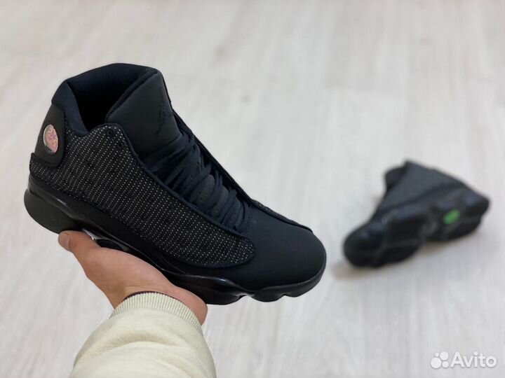 Кроссовки Air Jordan 13 Black (41-45)